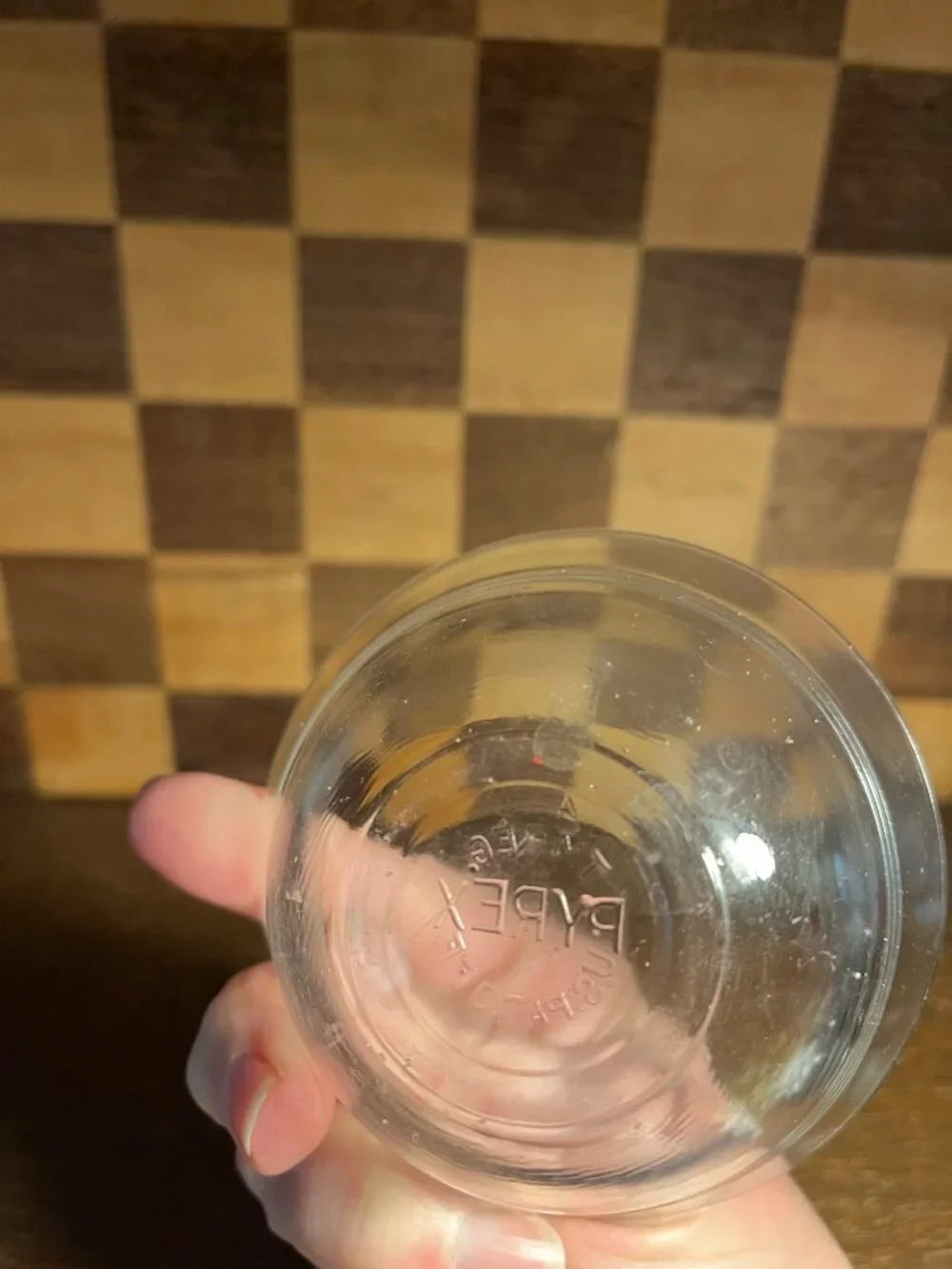 Pyrex Custard Cup 3 Rings A479, some wear